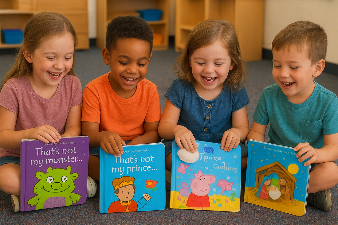 Top 6 Touch and Feel Books for Kids Library