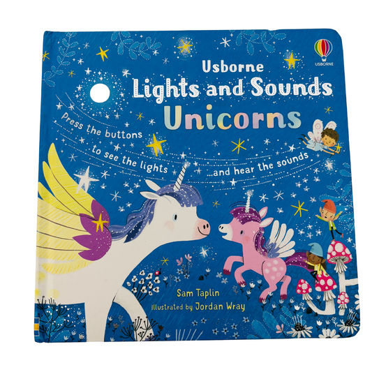 Usborne Lights and Sounds Unicorns( with lights)