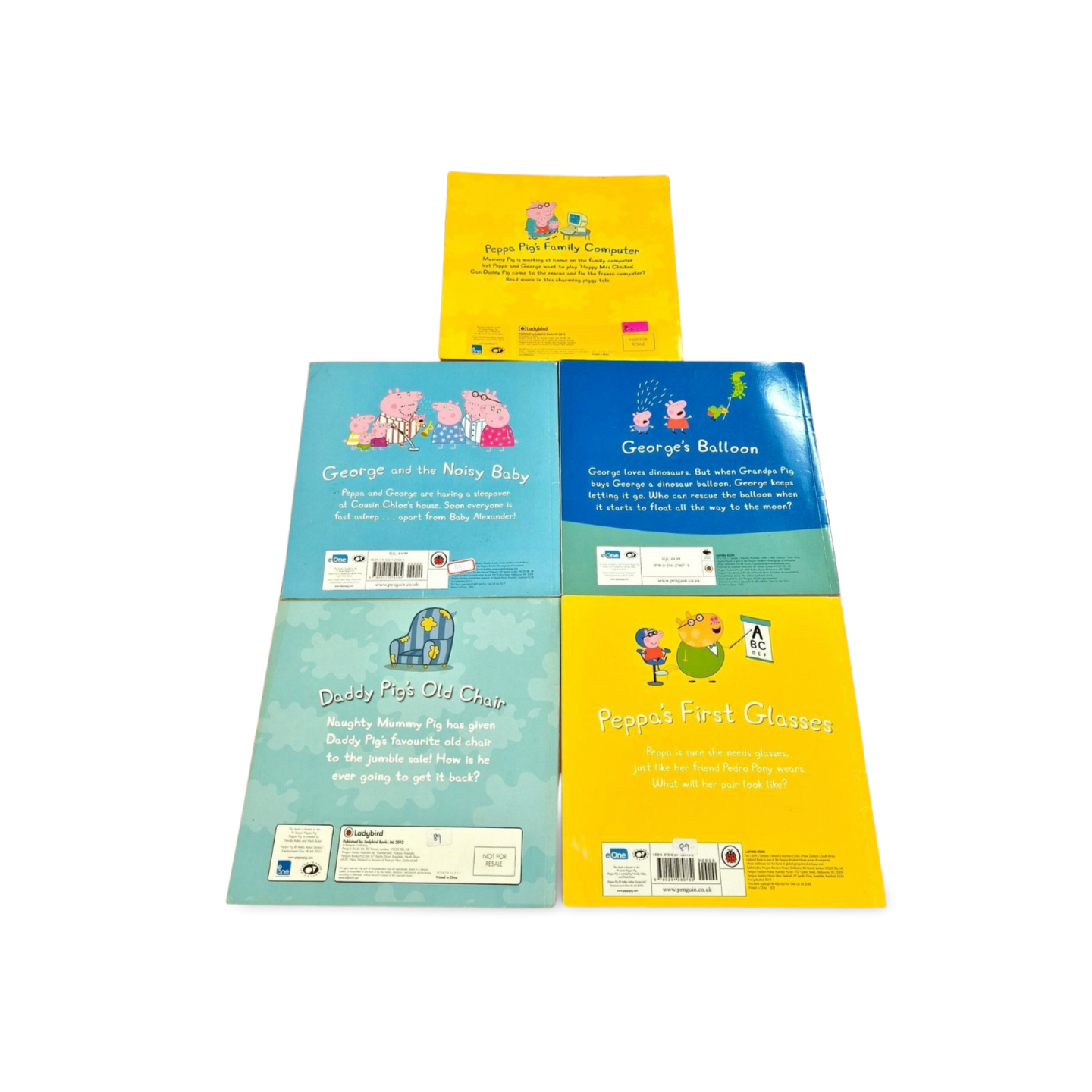 Peppa Pig Series Combo Set of 5 Books