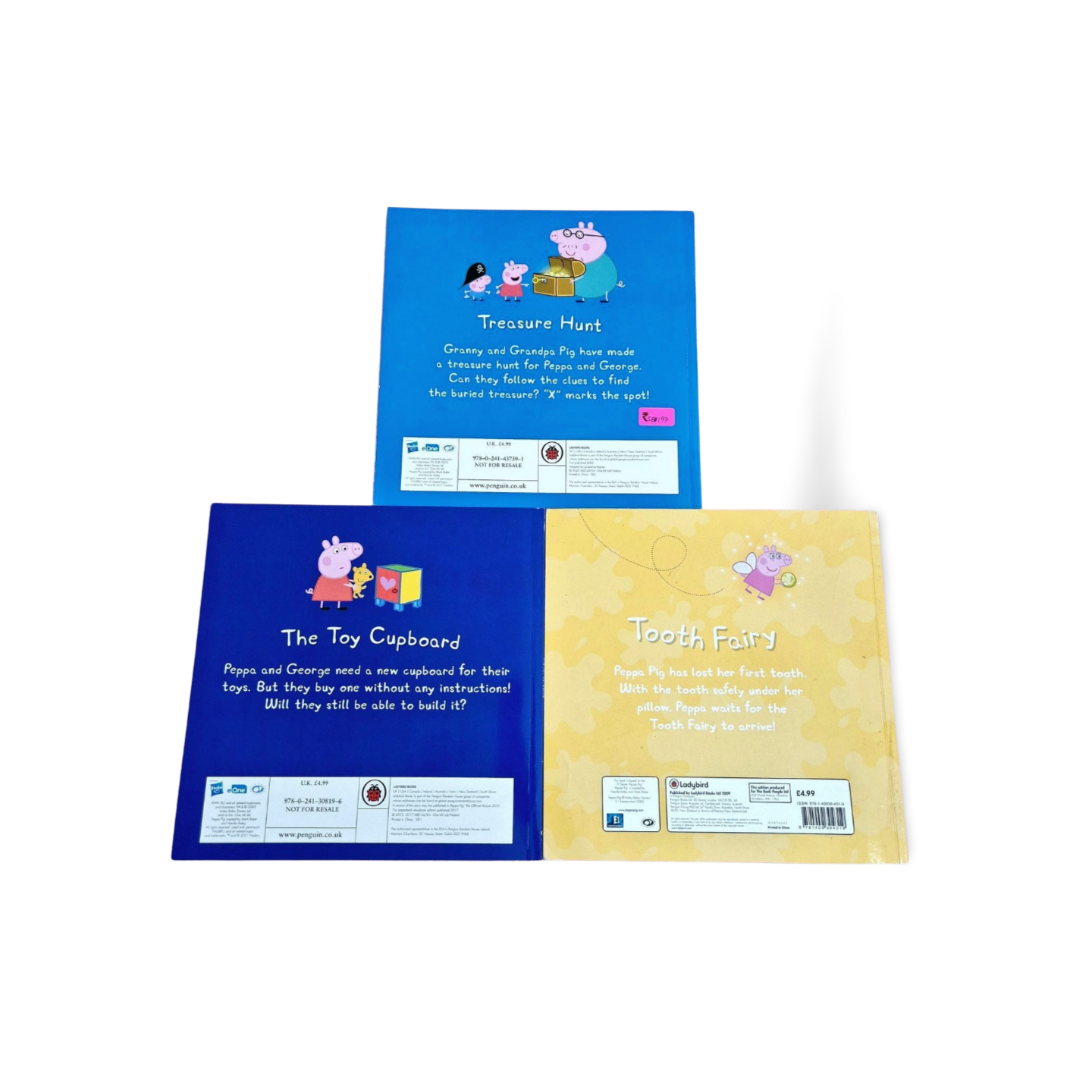Peppa Pig Series Combo Set of 3 Books