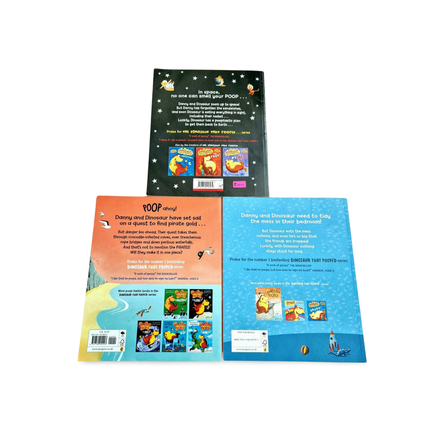 Tom Fletcher The Dinosaur That Combo Set of 3 Books