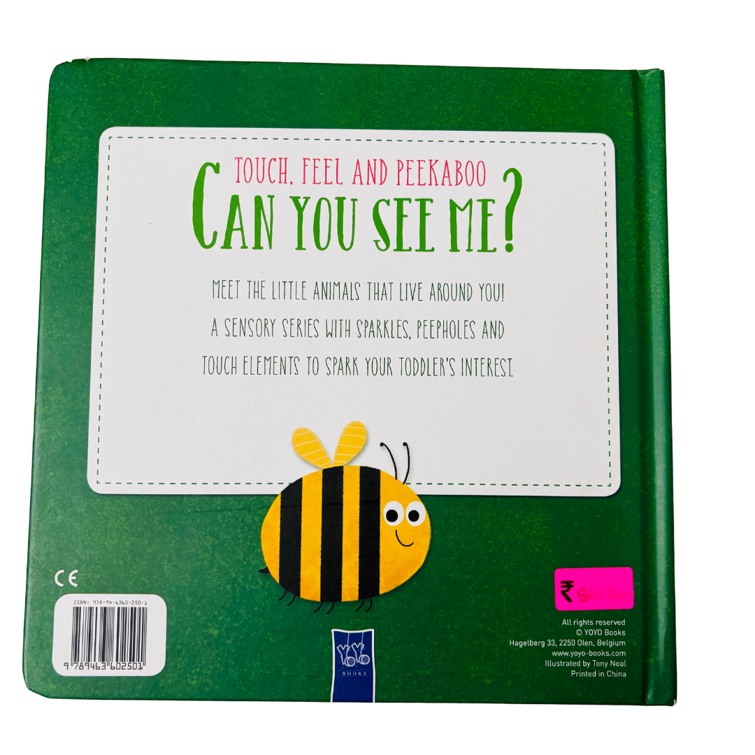 Can You See Me- Touch & Feel Sensory Book