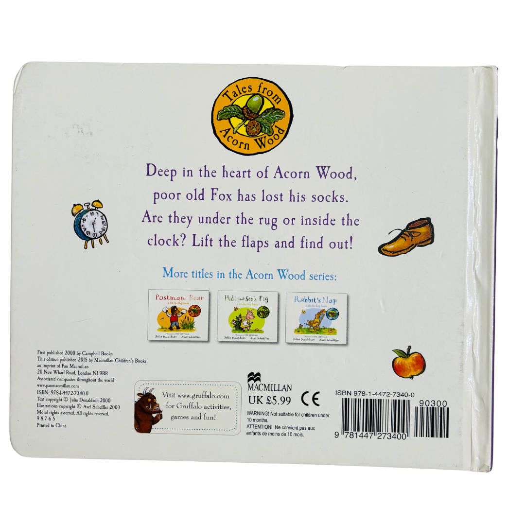 Fox's Socks A lift the flap book
