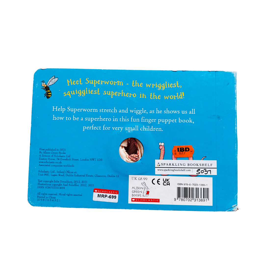 Superworm Finger Puppet Book