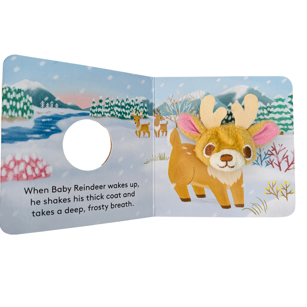 Baby Reindeer Puppet Book