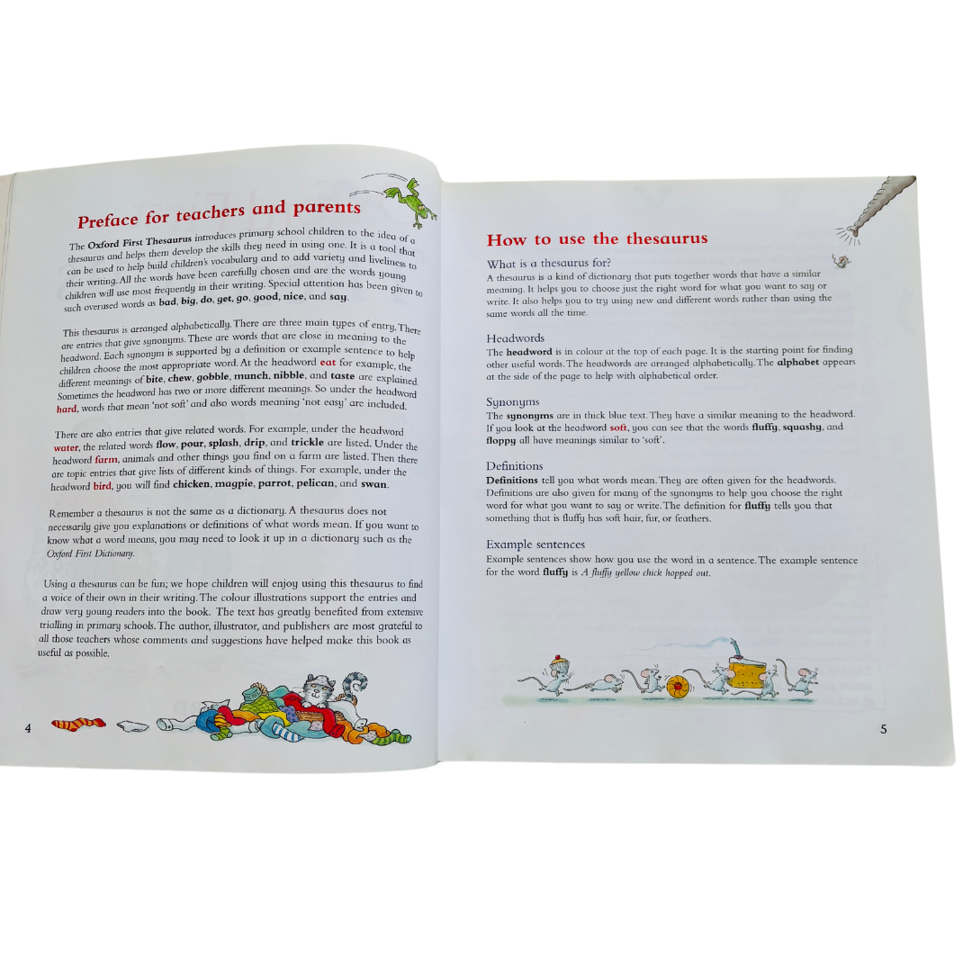 Oxford First Thesaurus