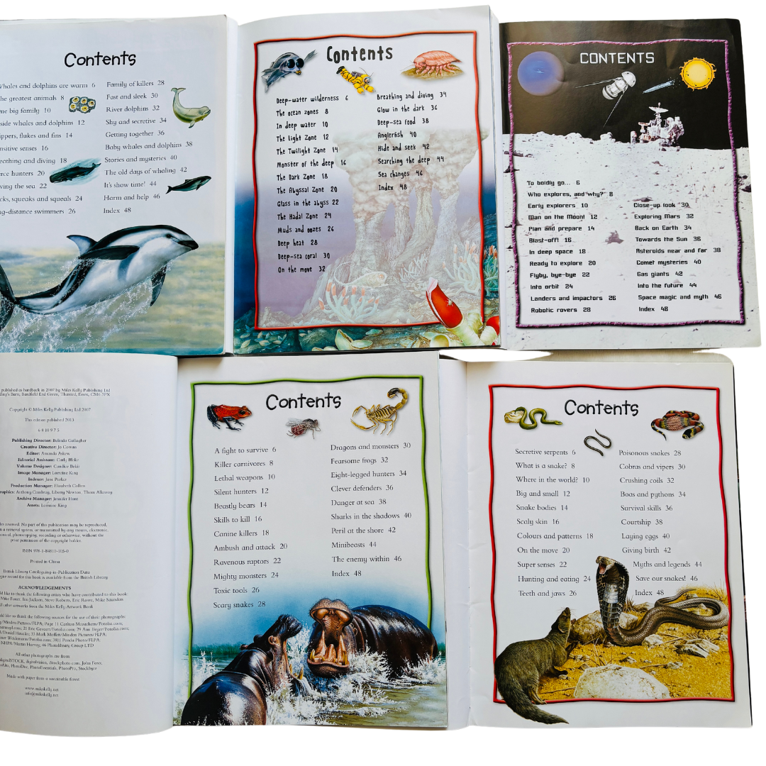 Miles Kelly 100 Facts Set Of 5 Books