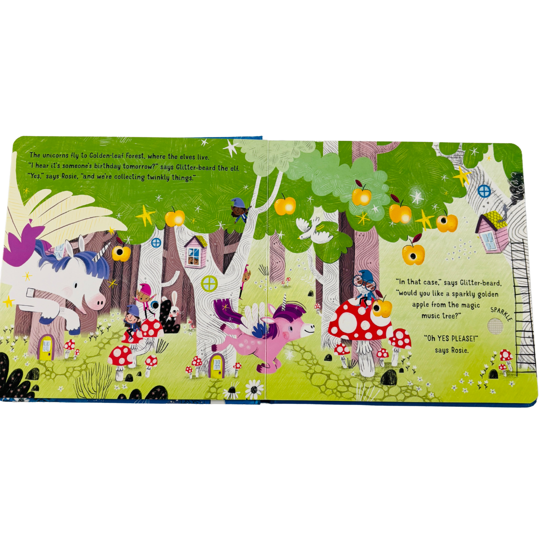 Usborne Lights and Sounds Unicorns( with lights)