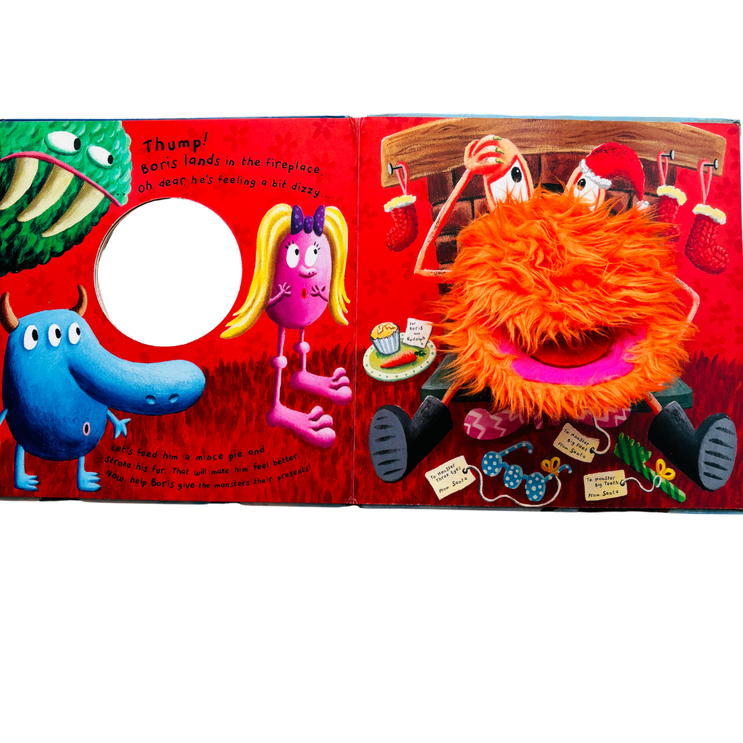 Happy Christmas Boris Puppet book