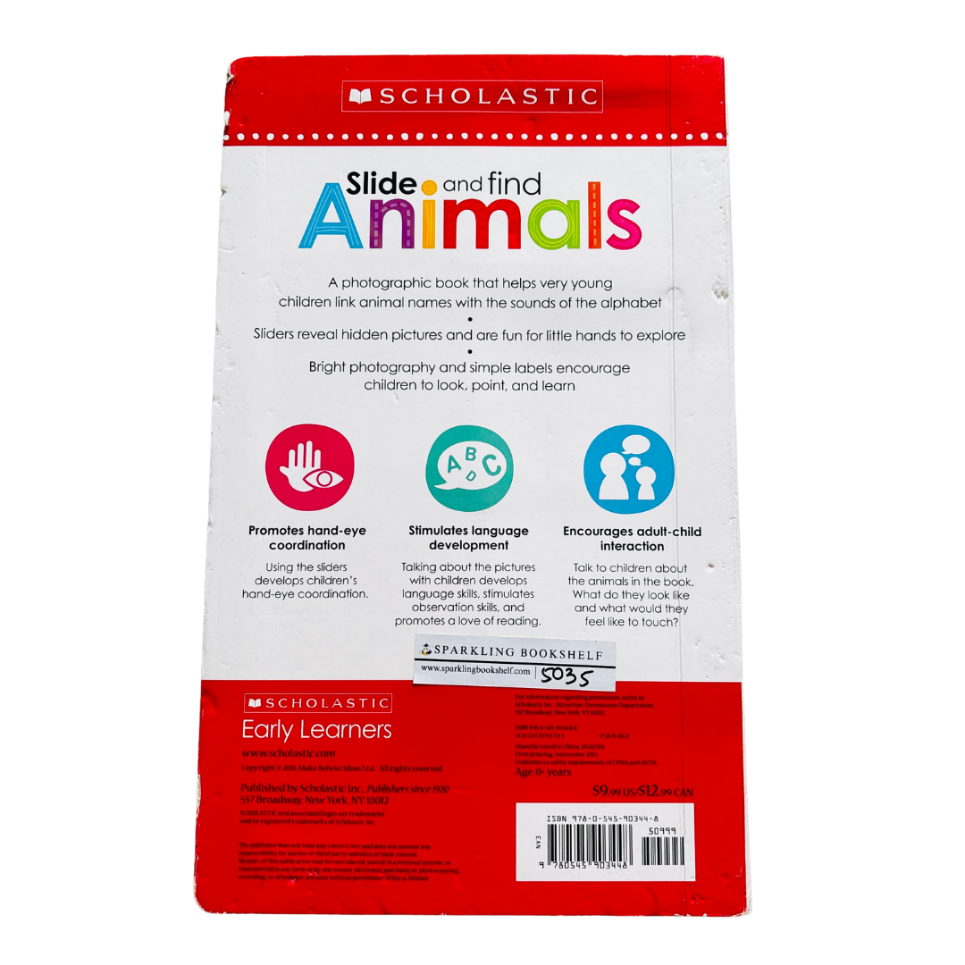 Slide and Find Animals Scholastic