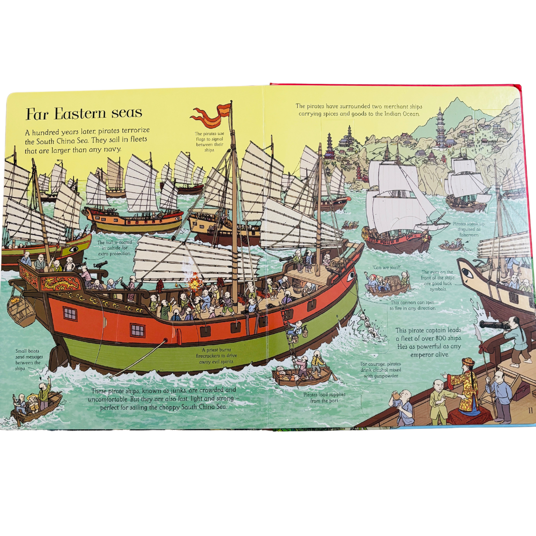 An Usborne Flap Book - See inside Pirate Ships