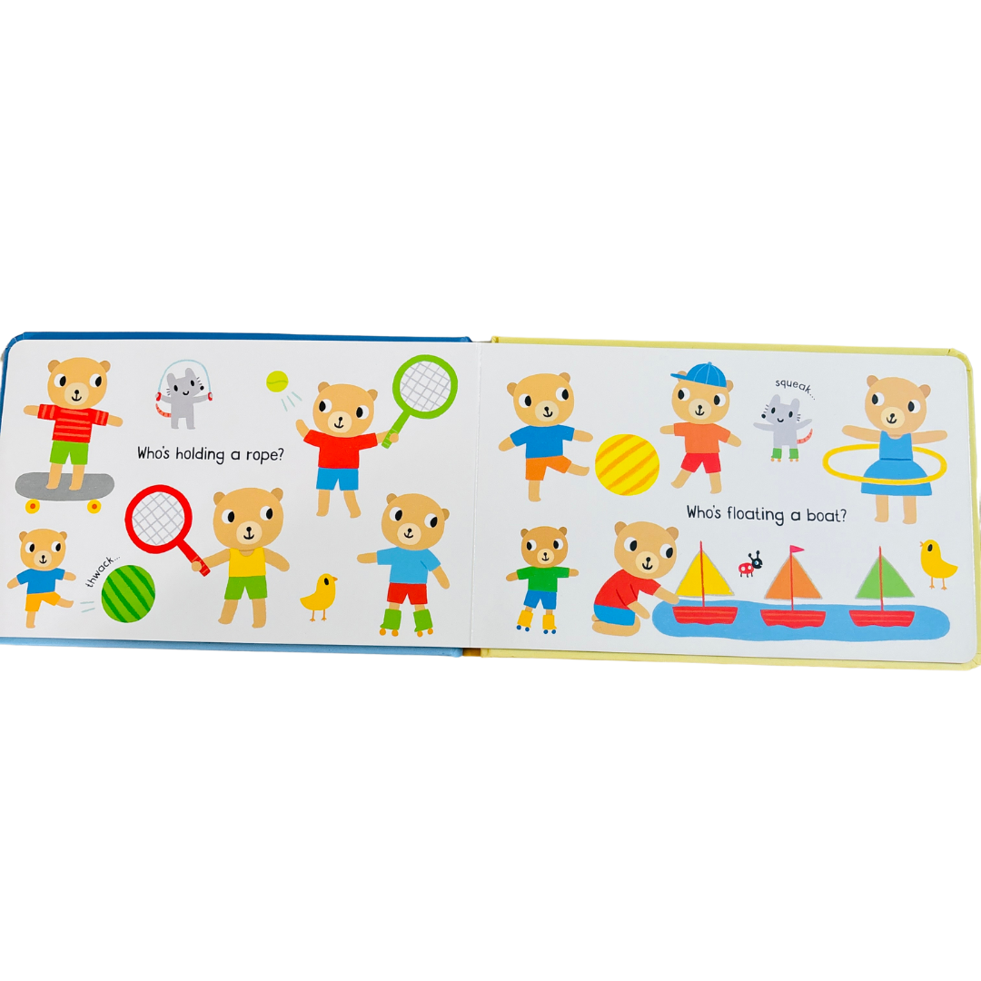 Usborne baby books Who's fallen asleep? Is it the fluffy sheep?