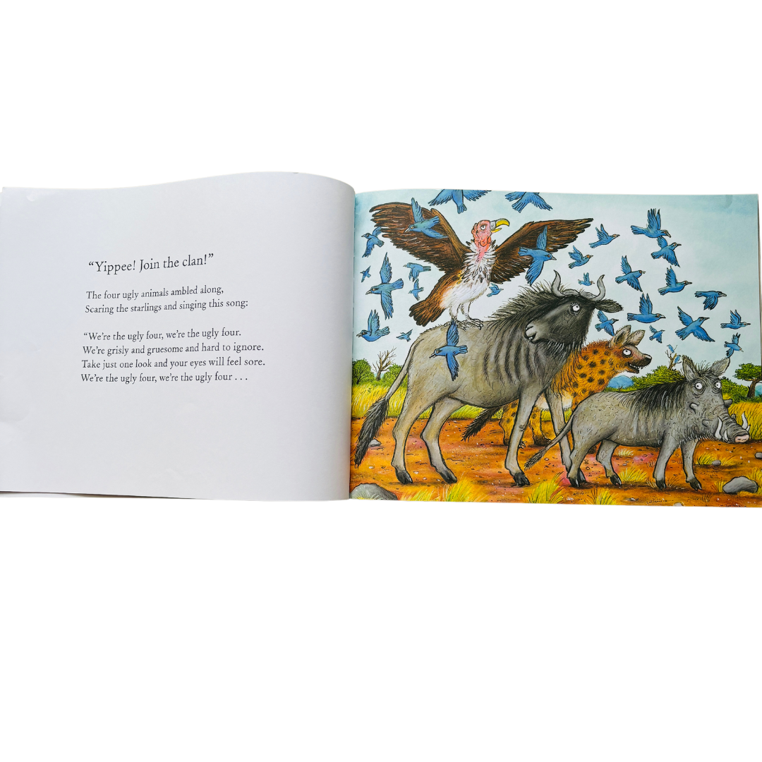 The Ugly Five by Julia Donaldson with Cutout game(CD included)