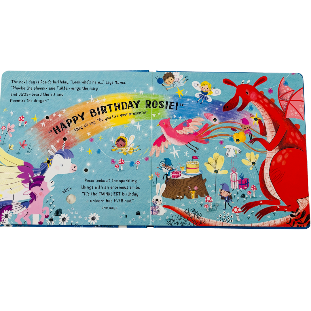 Usborne Lights and Sounds Unicorns( with lights)