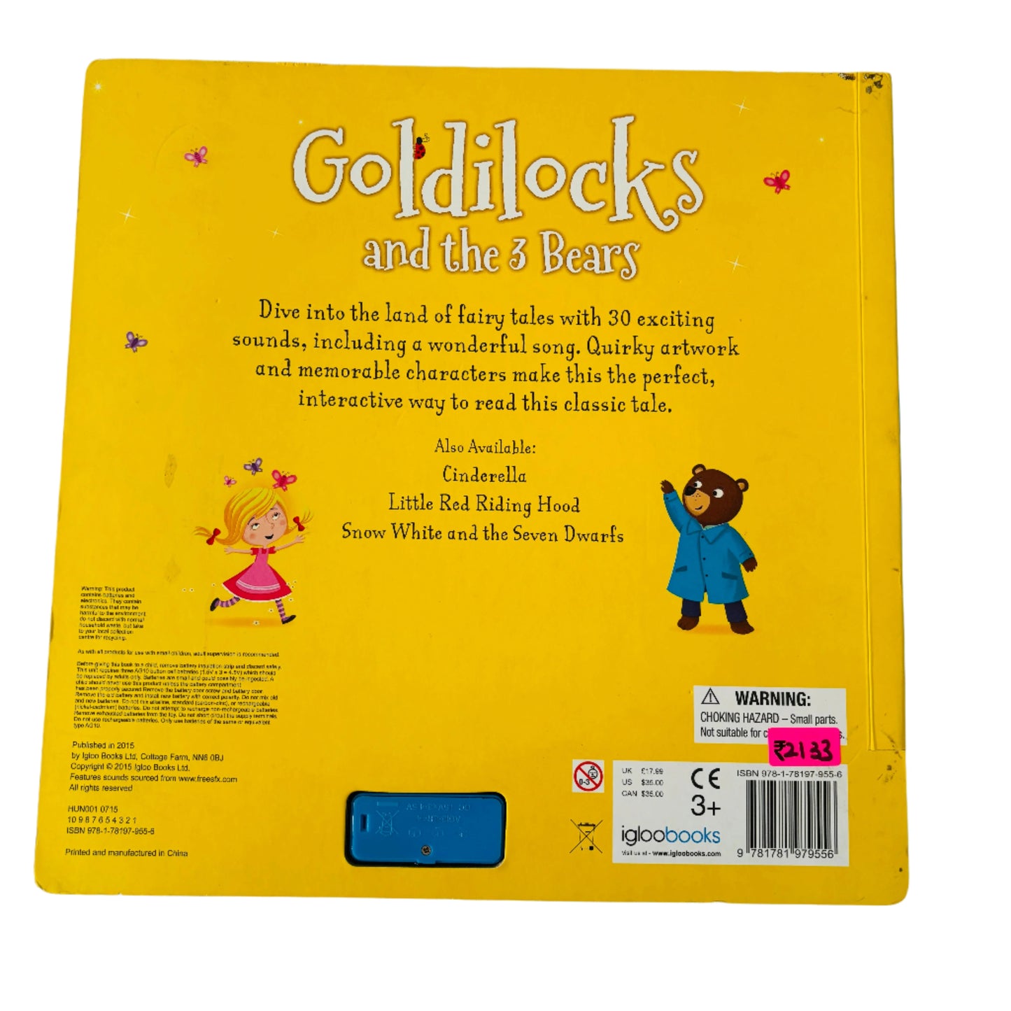 Goldilocks and the 3 Bears Fairy Tales Sounds