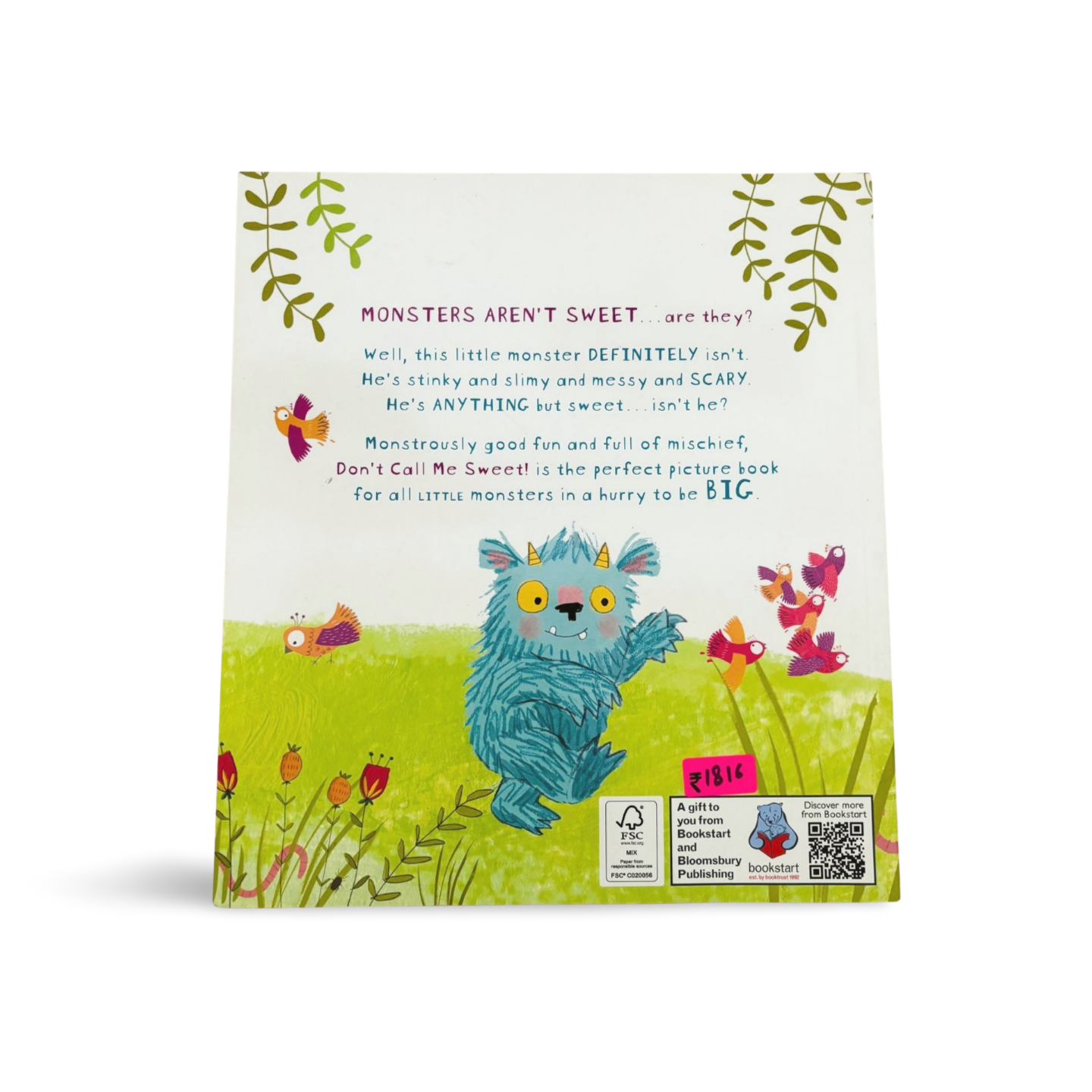 Don’t Call Me Sweet! By Smriti Prasadam-Halls- Bloomsbury