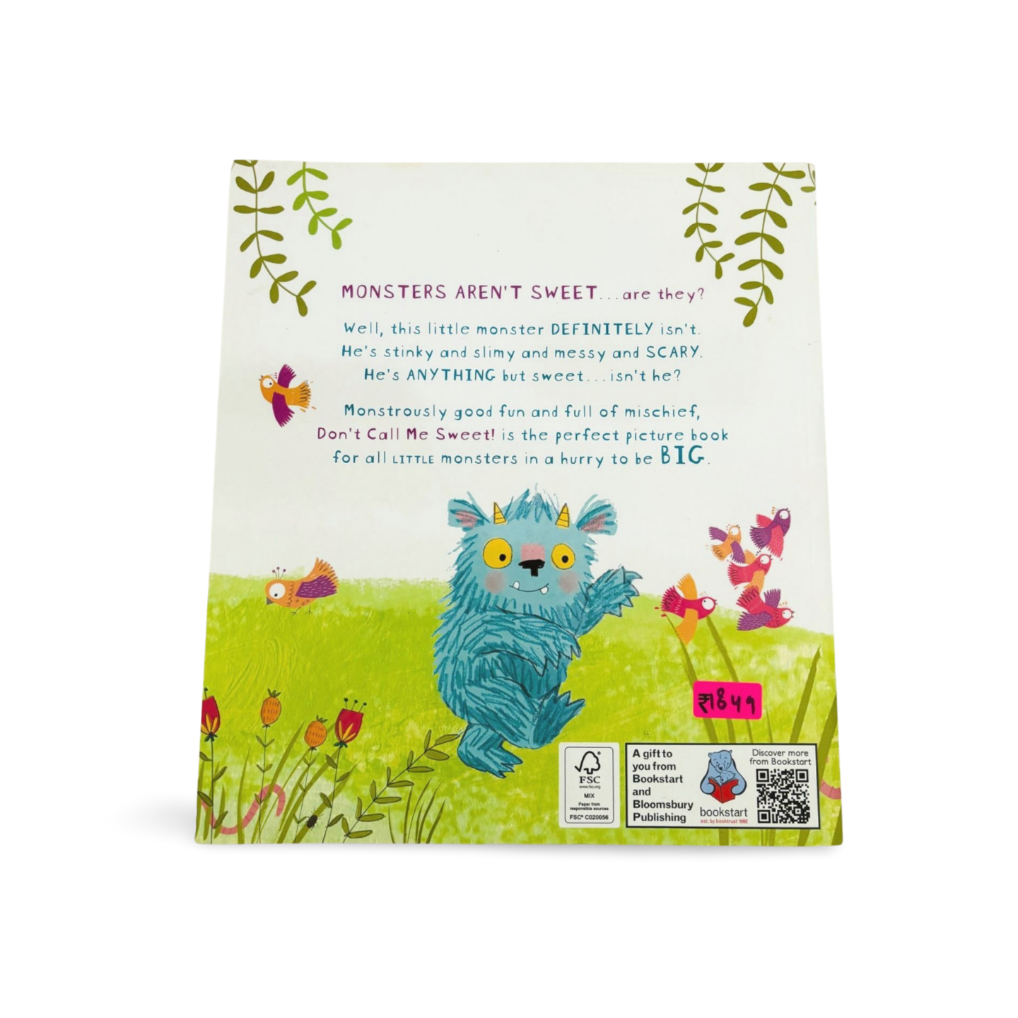 Don’t Call Me Sweet! By Smriti Prasadam-Halls- Bloomsbury