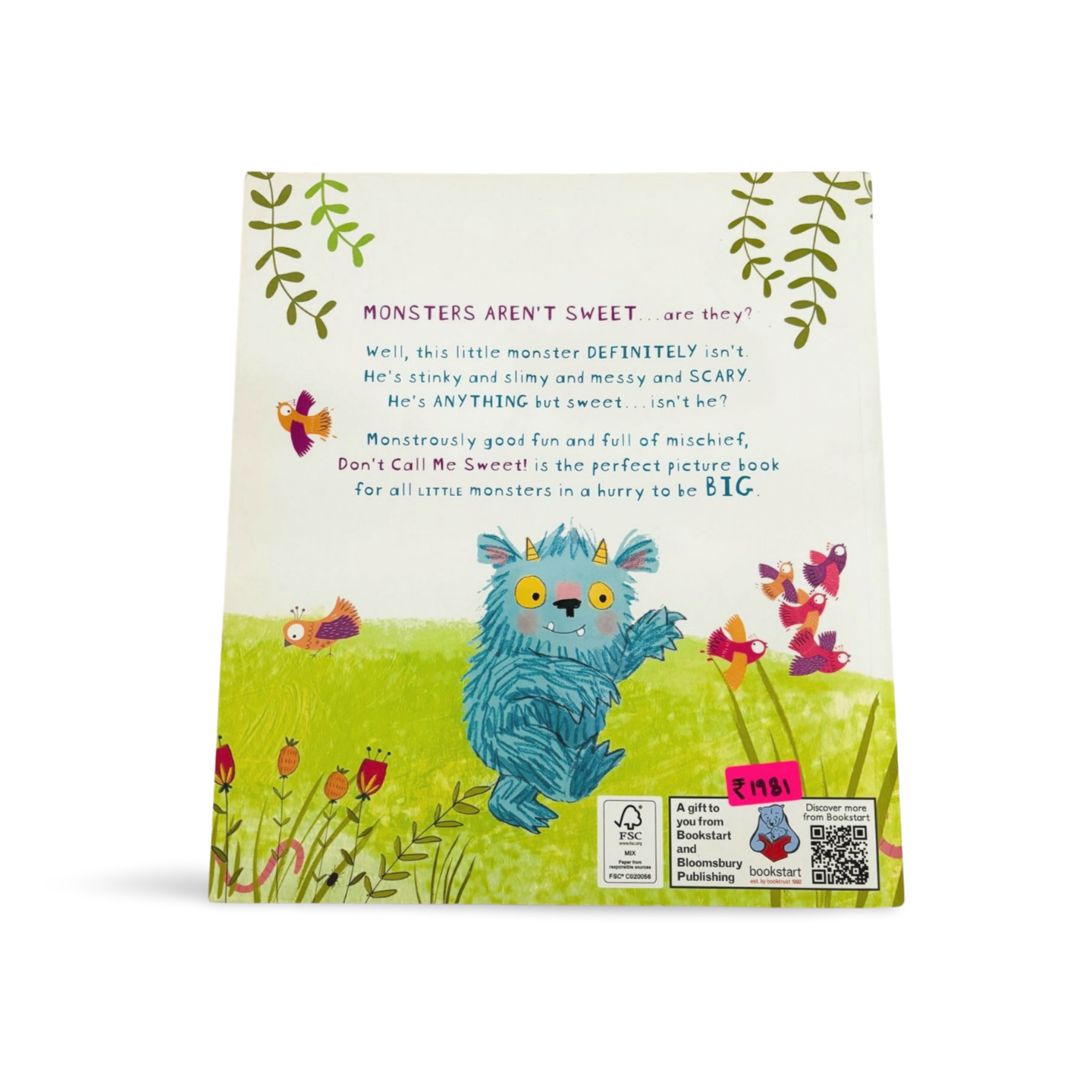 Don’t Call Me Sweet! By Smriti Prasadam-Halls- Bloomsbury