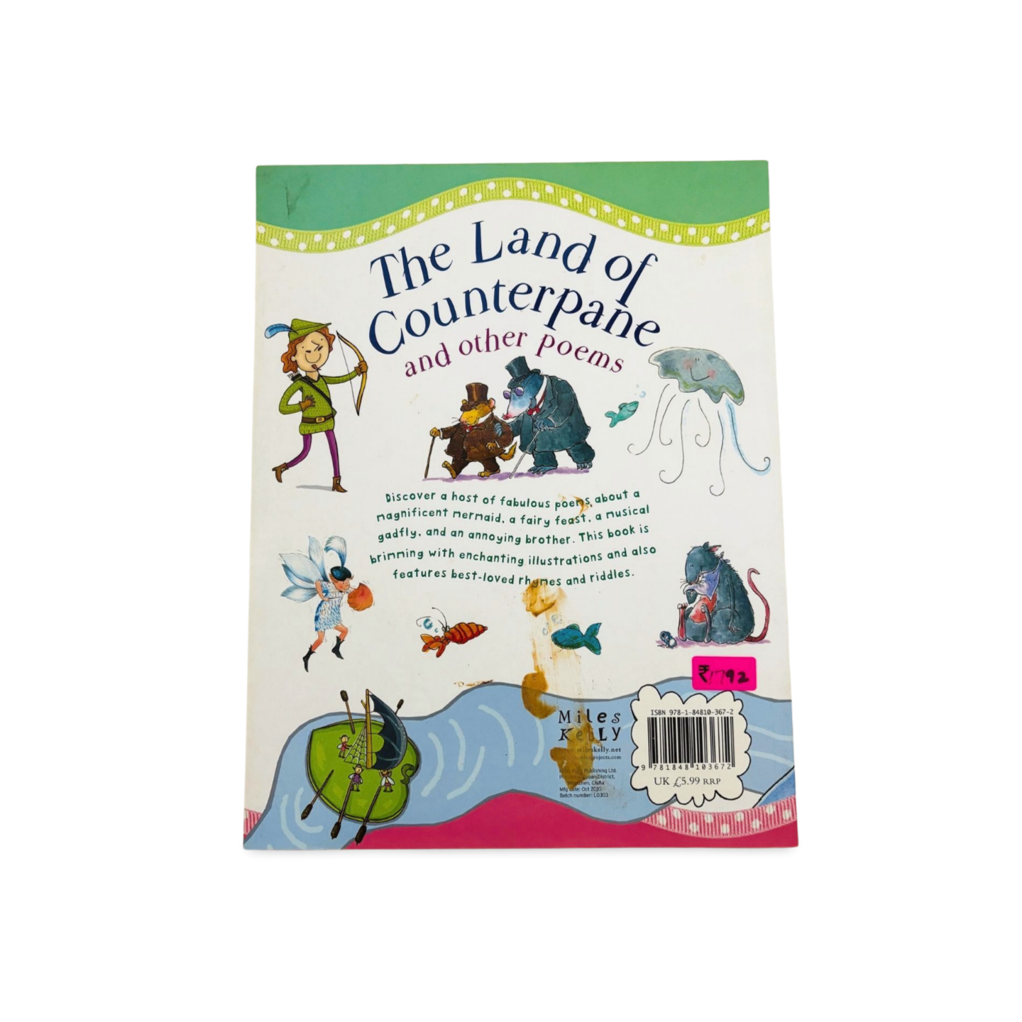 The Land of counterpane and other poems by Miles Kelly