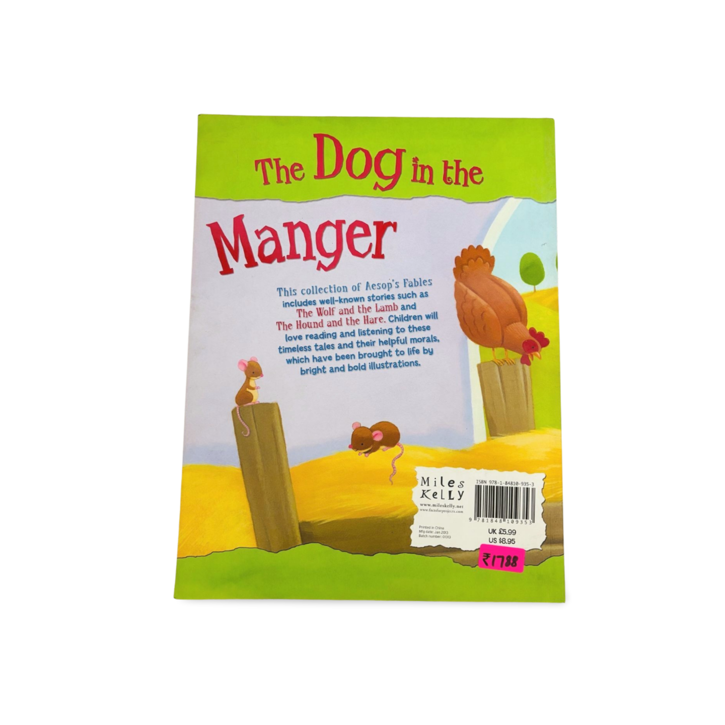 The Dog in the Manger and other Aesop’s fables by Miles Kelly