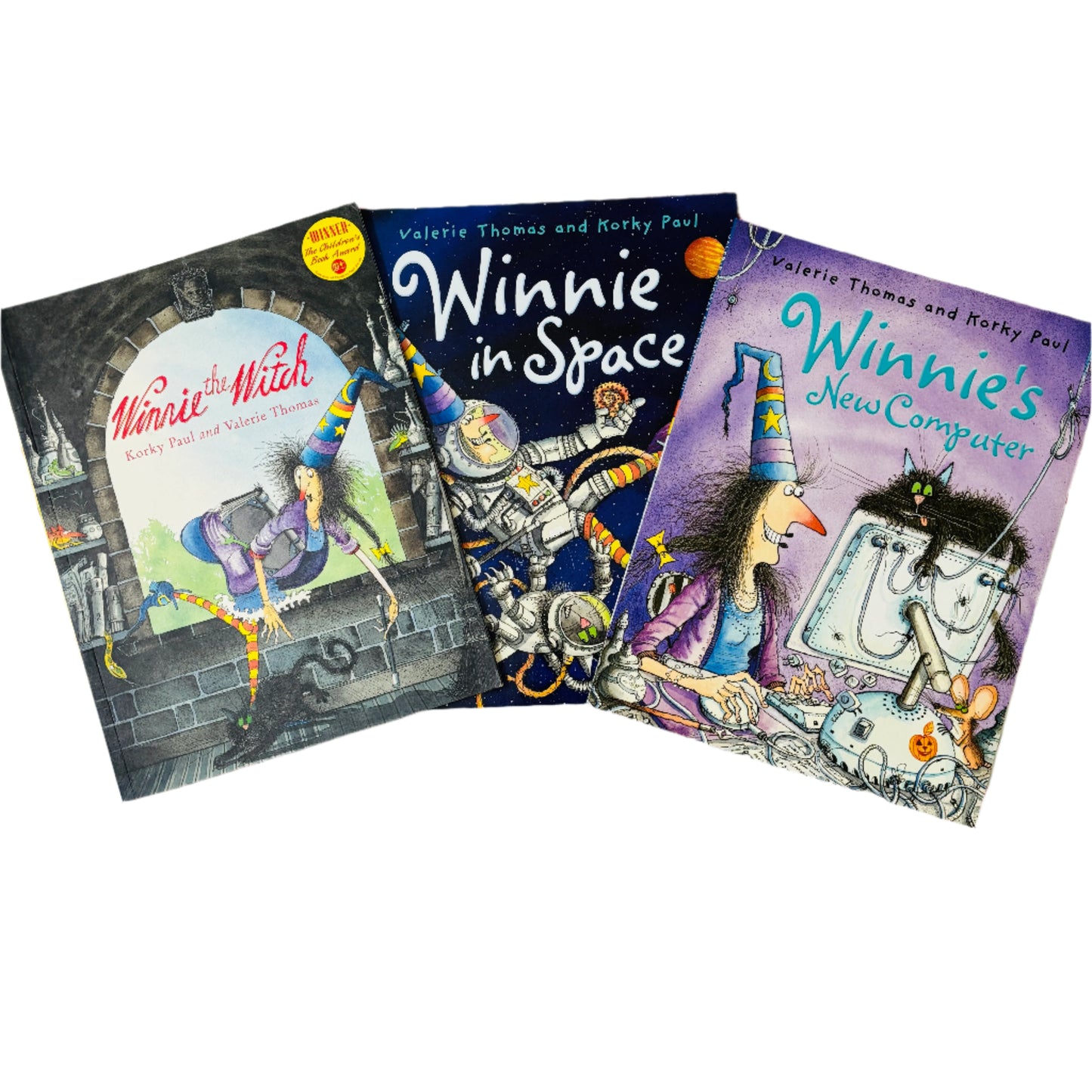 Combo Set Winnie the Witch Series Set of 3 Books