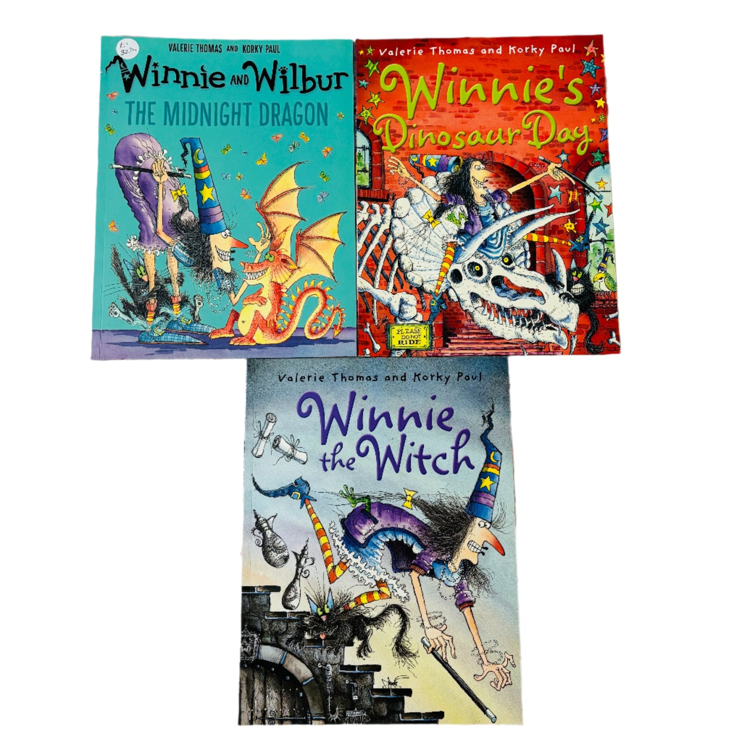 Combo Set Winnie the Witch Series Set of 3 Books