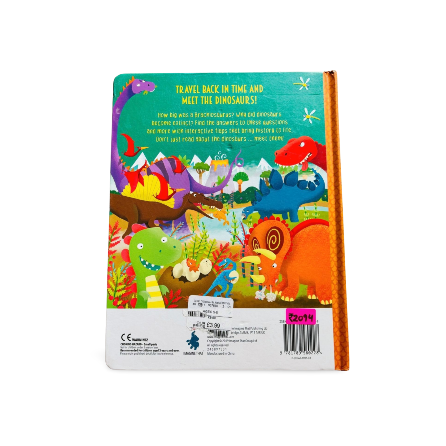 Dangerous Dinosaurs-A lift- the- Flap