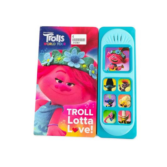 Dream works Trolls World Tour- Troll Lotta Love Sound Book