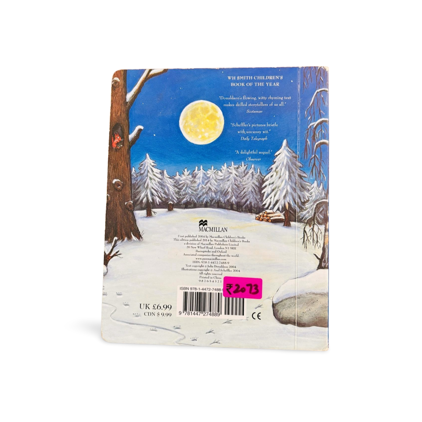 The Gruffalo’s Child by Julia Donaldson