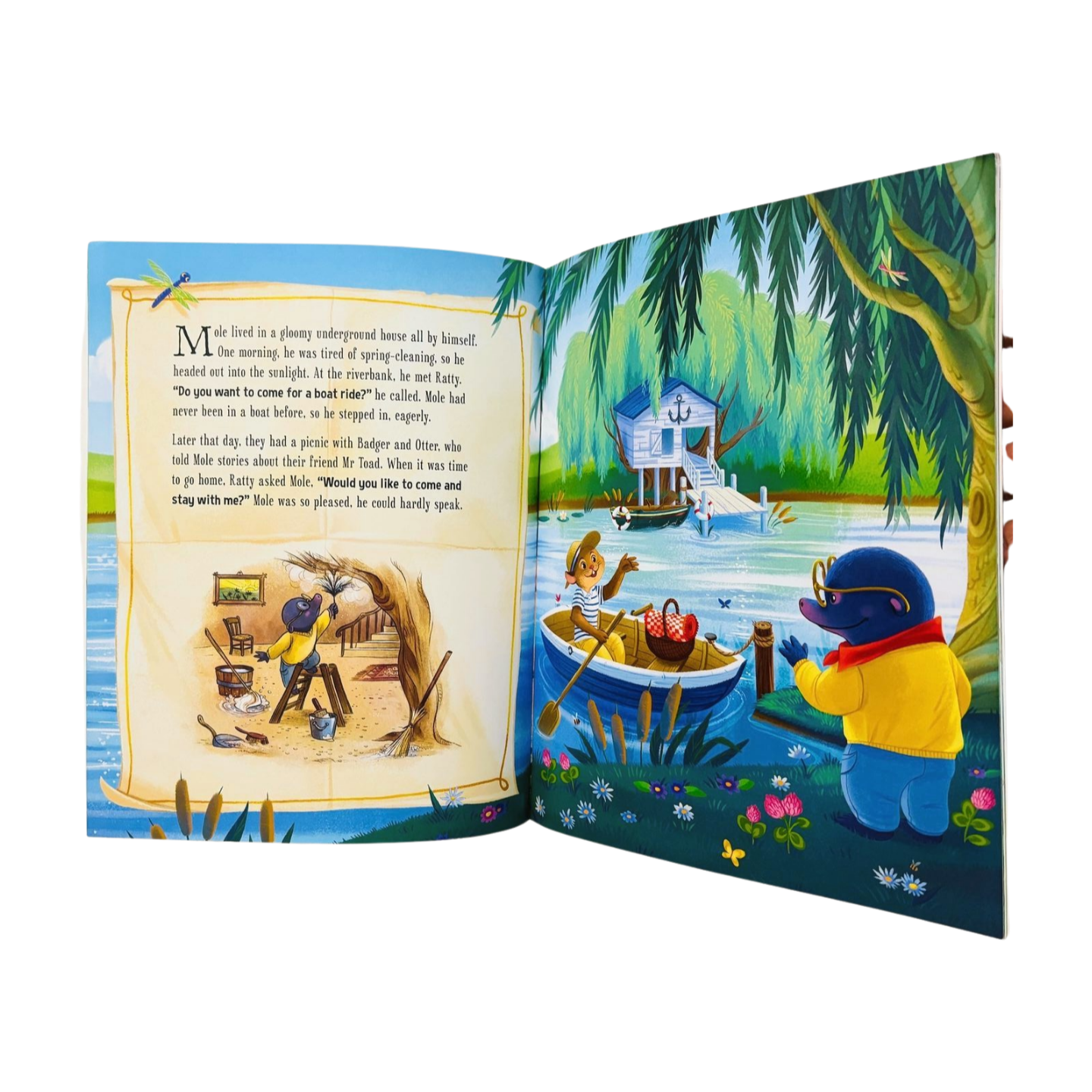 The Wind and the Willows- Retelling with a modern classic