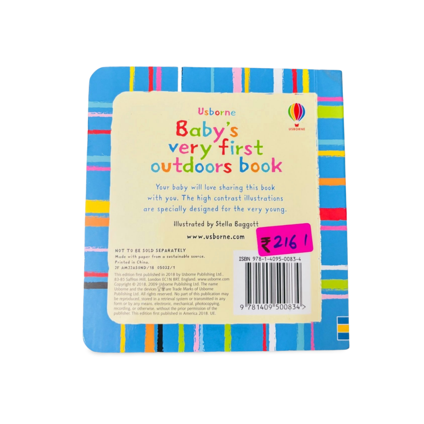 Usborne Baby’s Very First Outdoors Book