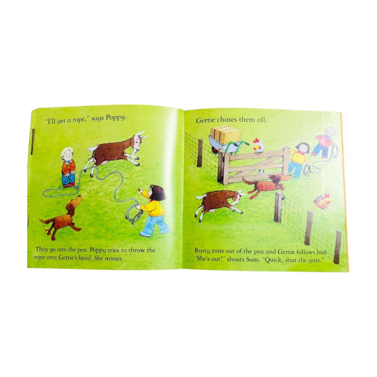 Usborne Farmyard Tales- The Grumpy Goat