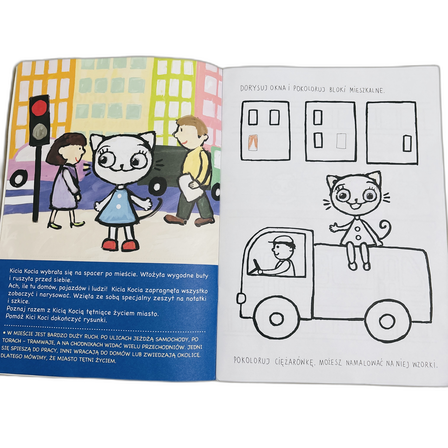 Kicia Kocia w miescie by Anita Growinska (Best Seller in Polish)