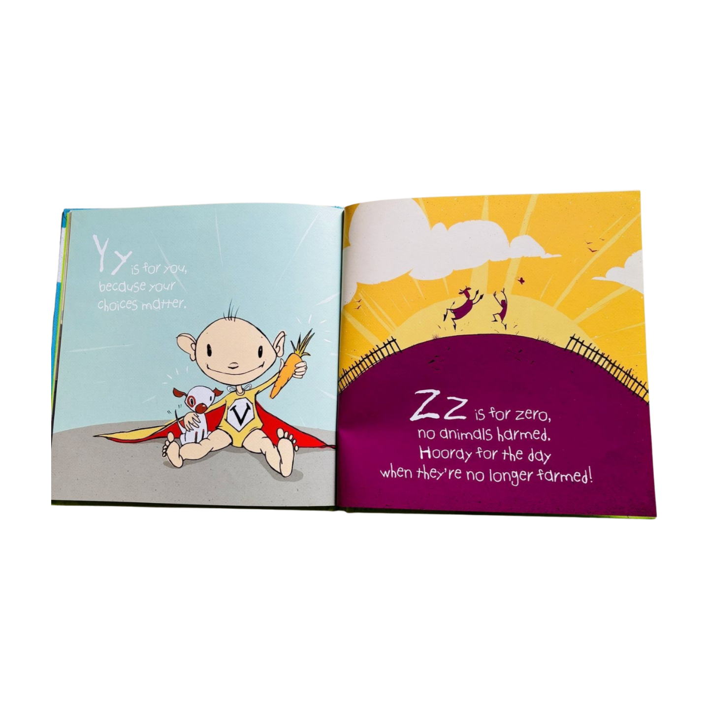 V is for Vegan (The ABCs for being kind)