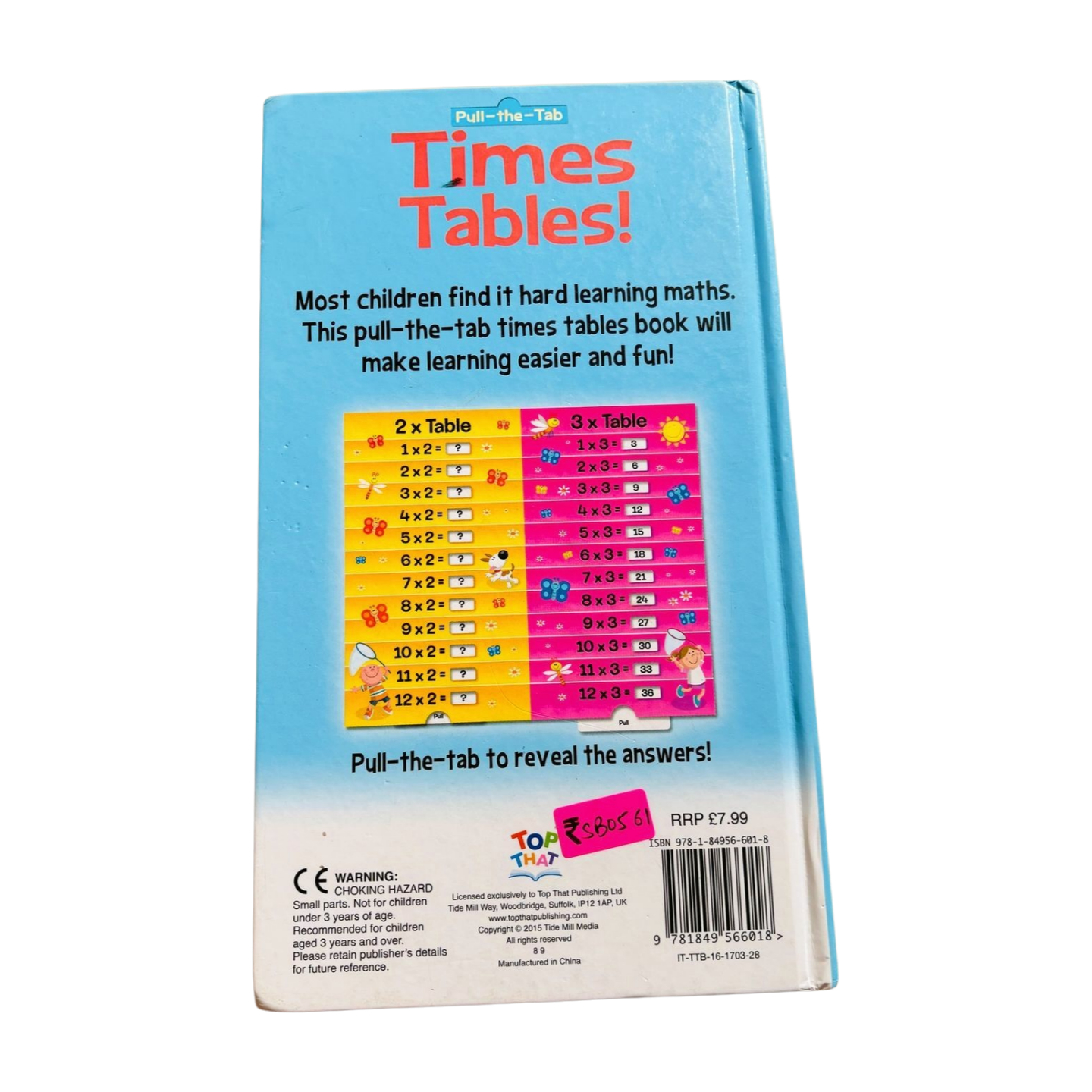Pull the Tab Times Tables! Key stage 2