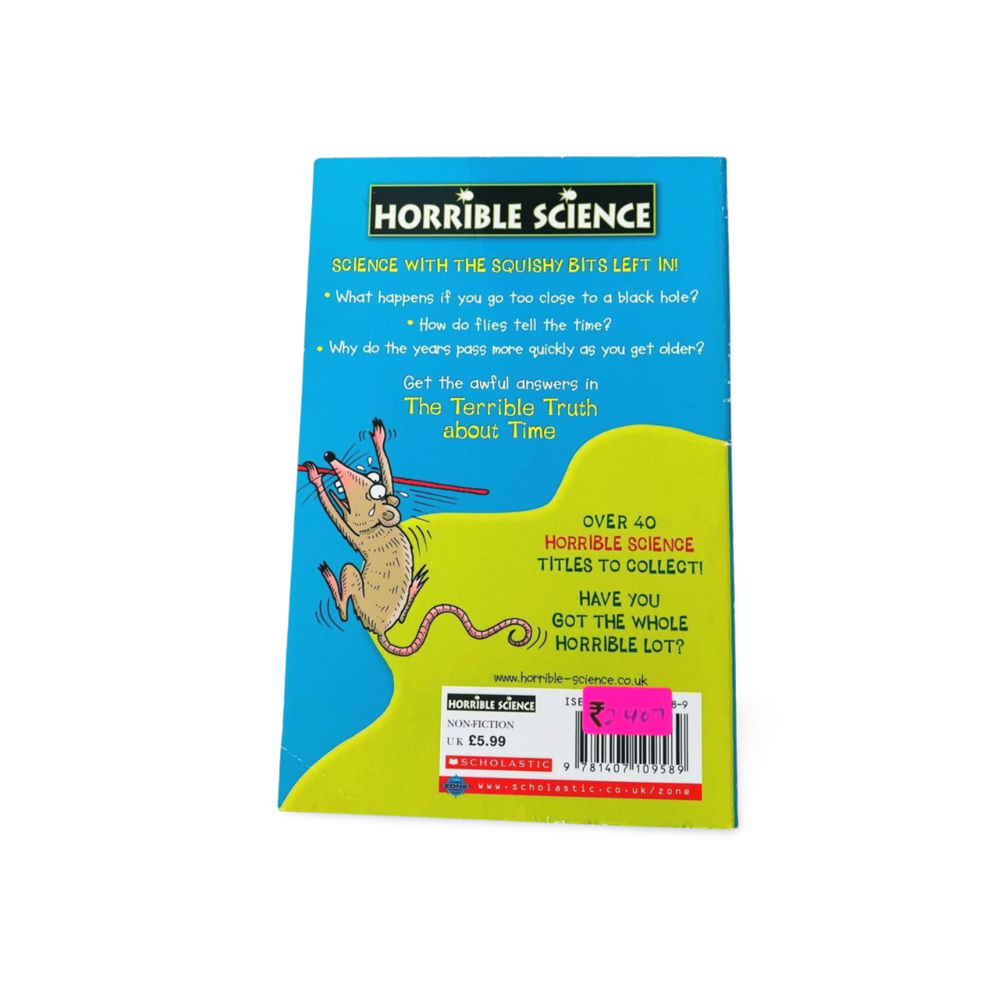 Horrible Science The terrible Truth about Time