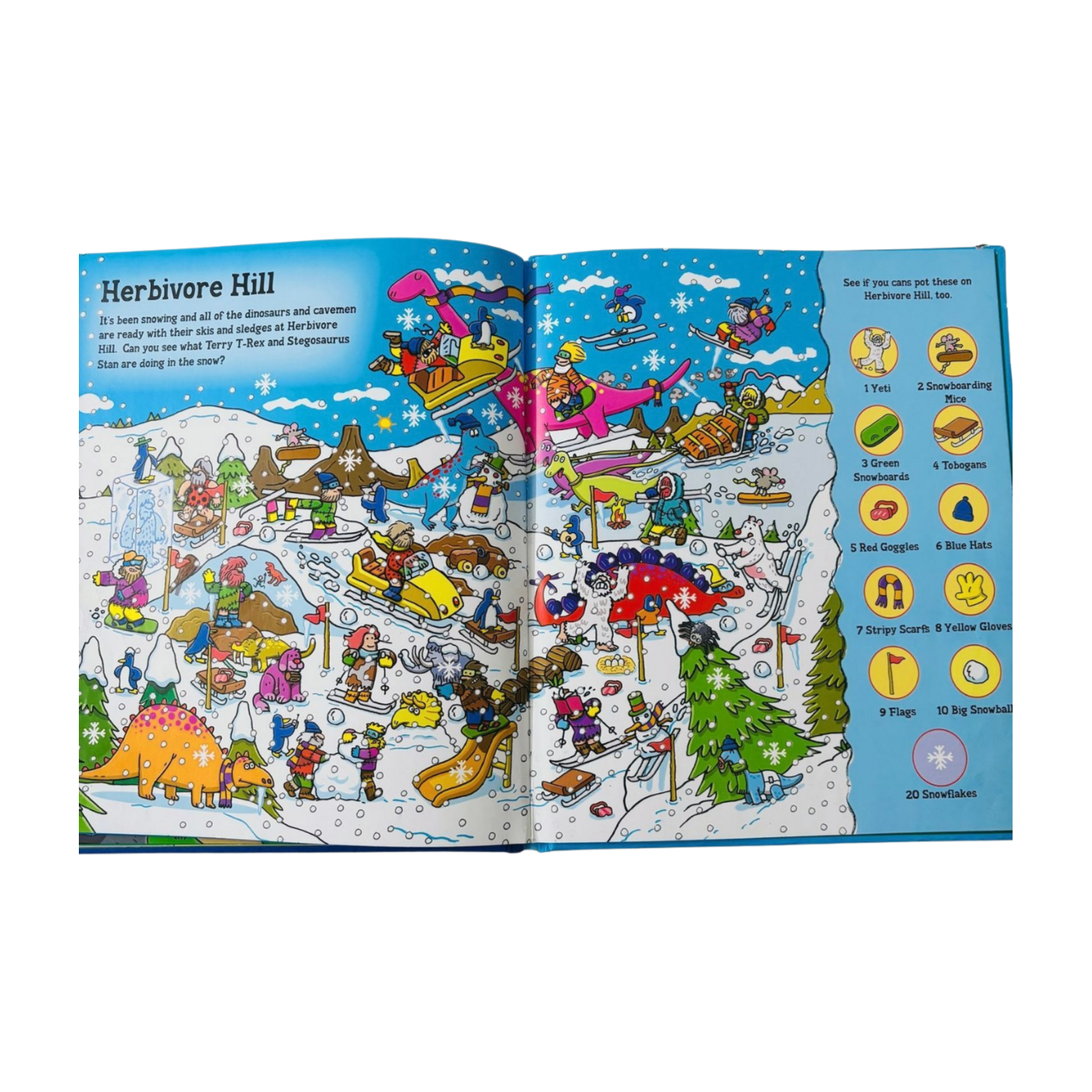 Can you find 1001 Dinosaurs and other things? Search and find book