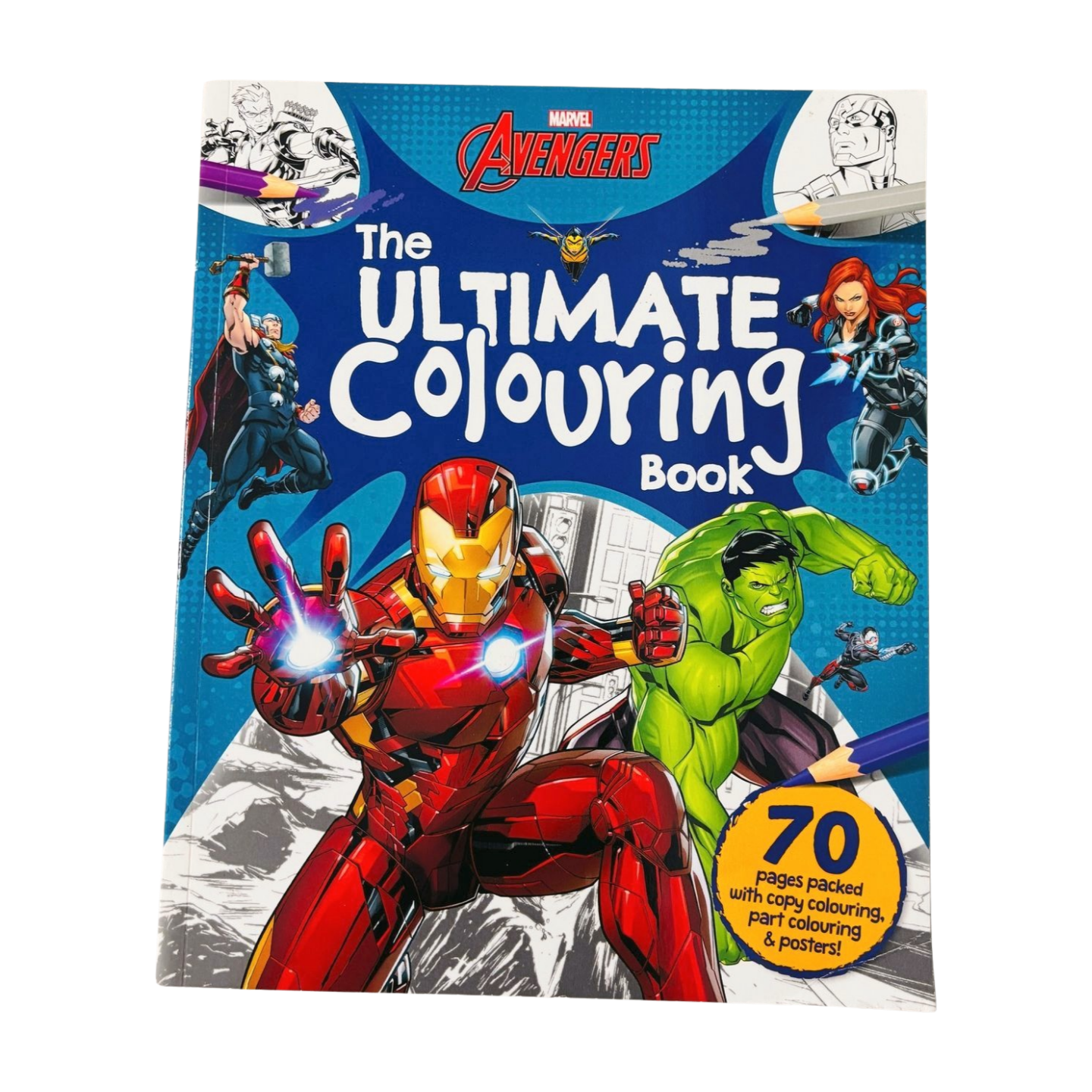 Marvel Avengers The Ultimate Colouring book