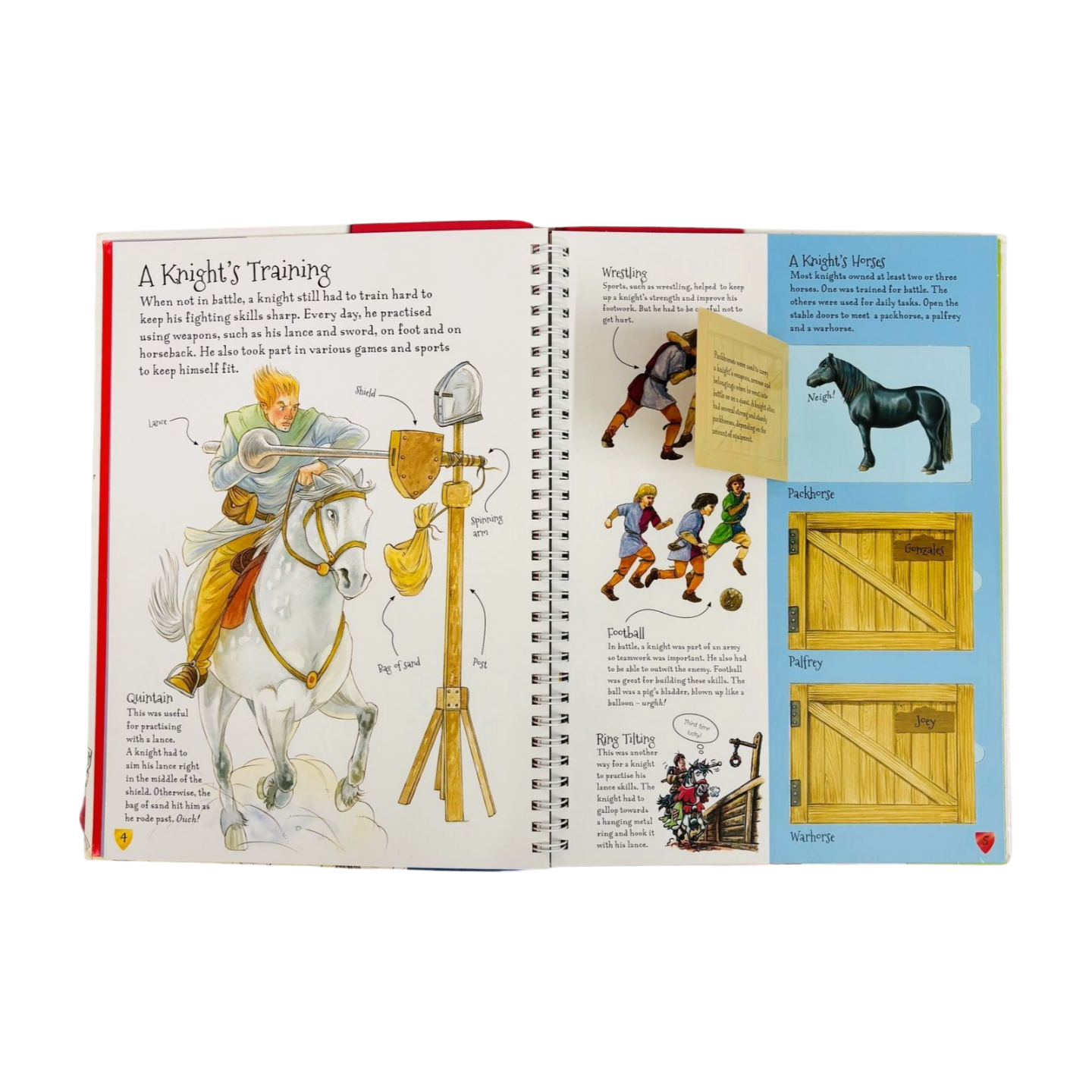 Knights and Castles with Flaps (Hardcover)