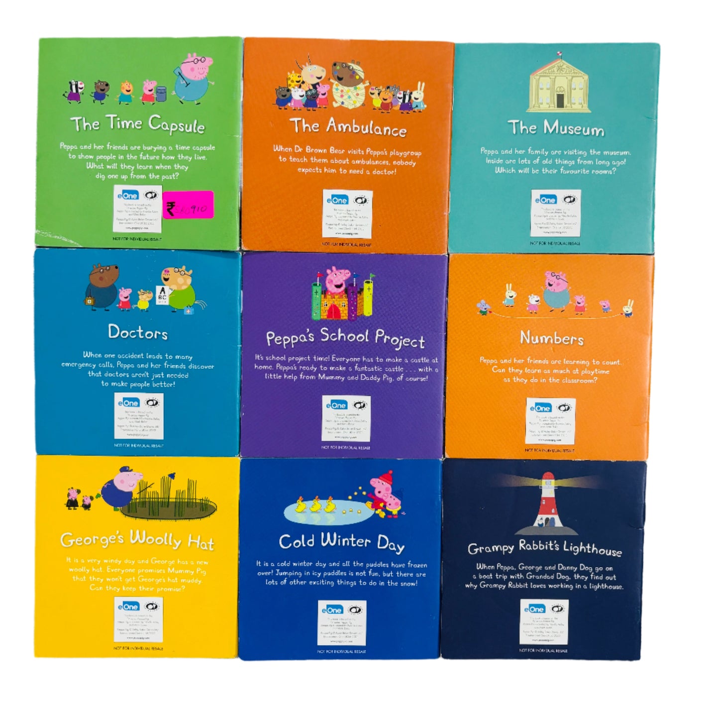 Peppa Pig Combo set of 9 Books