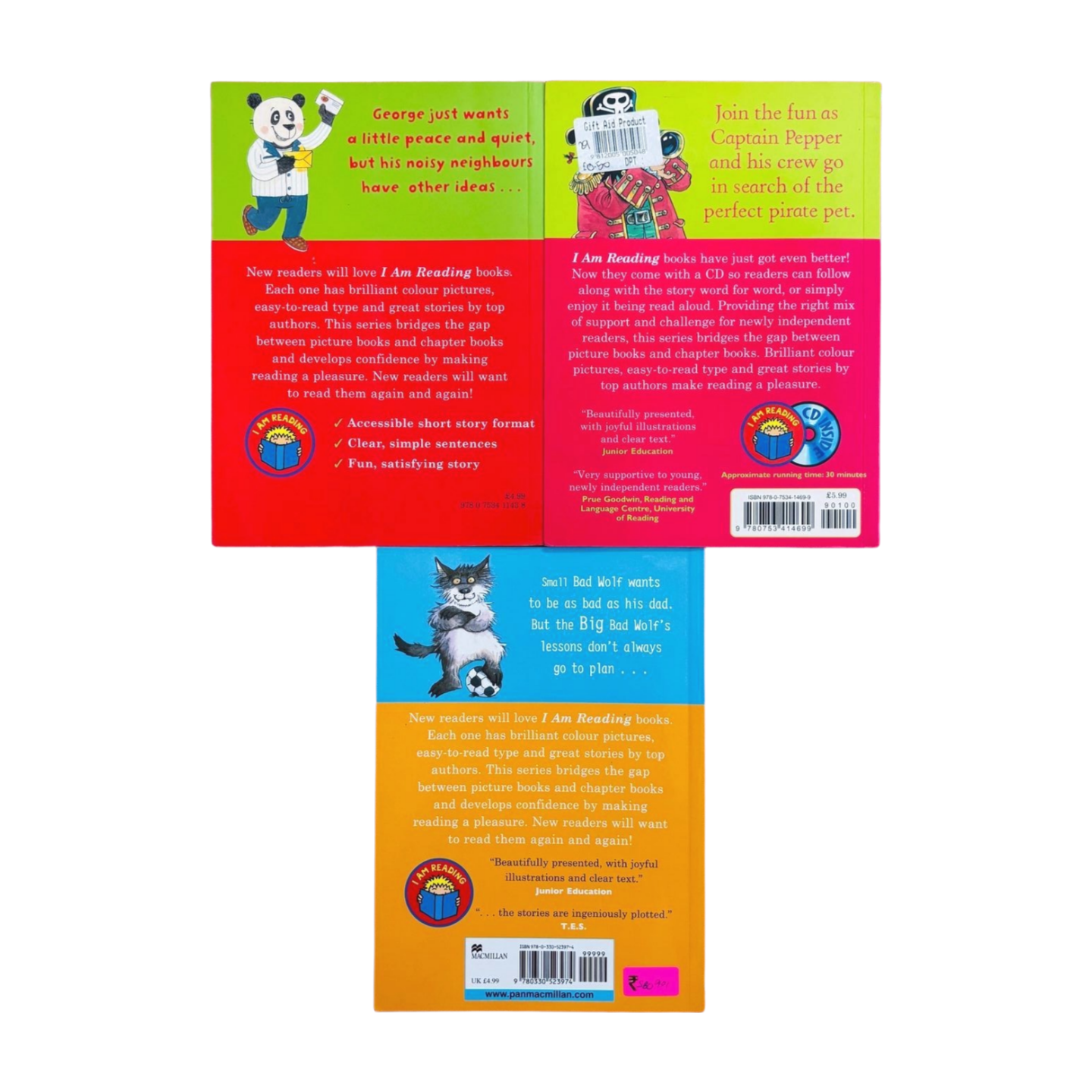 I am Reading Phonics Combo Set of 3 Books