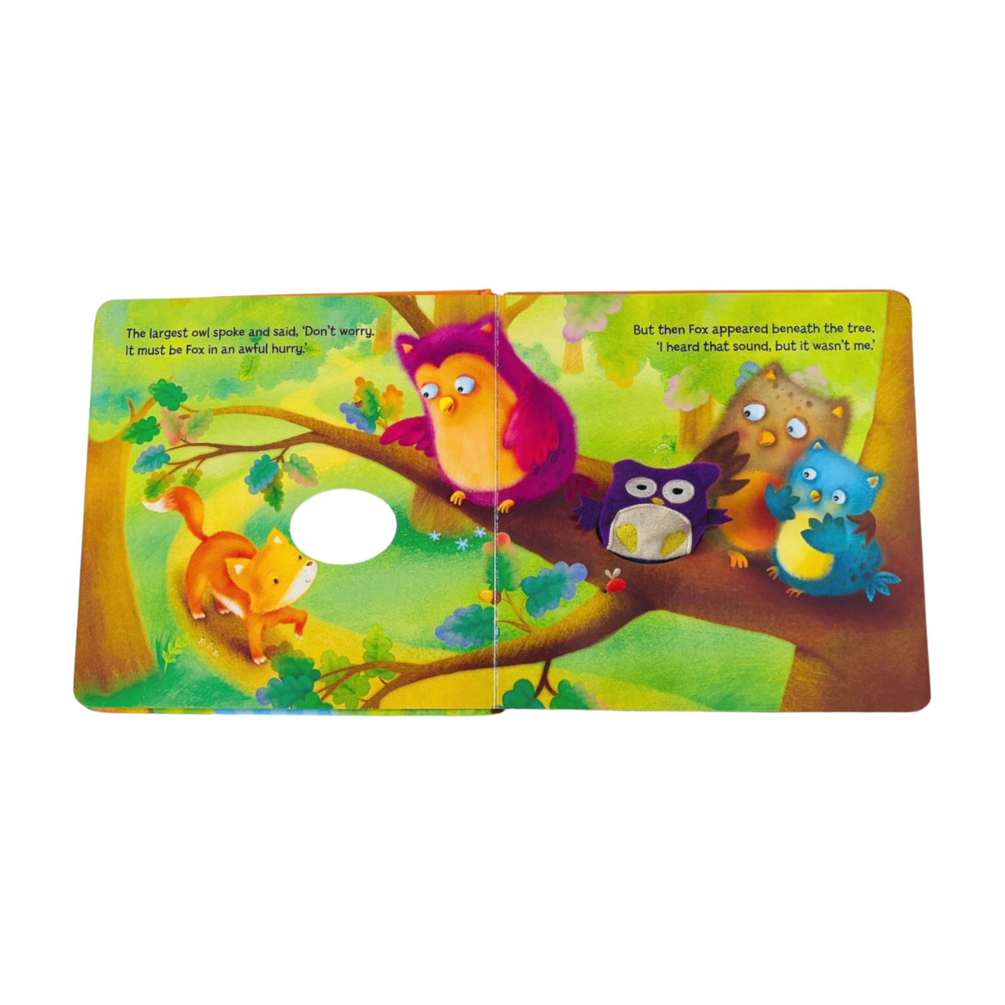 The Very Wise Owl - A Finger Puppet Book