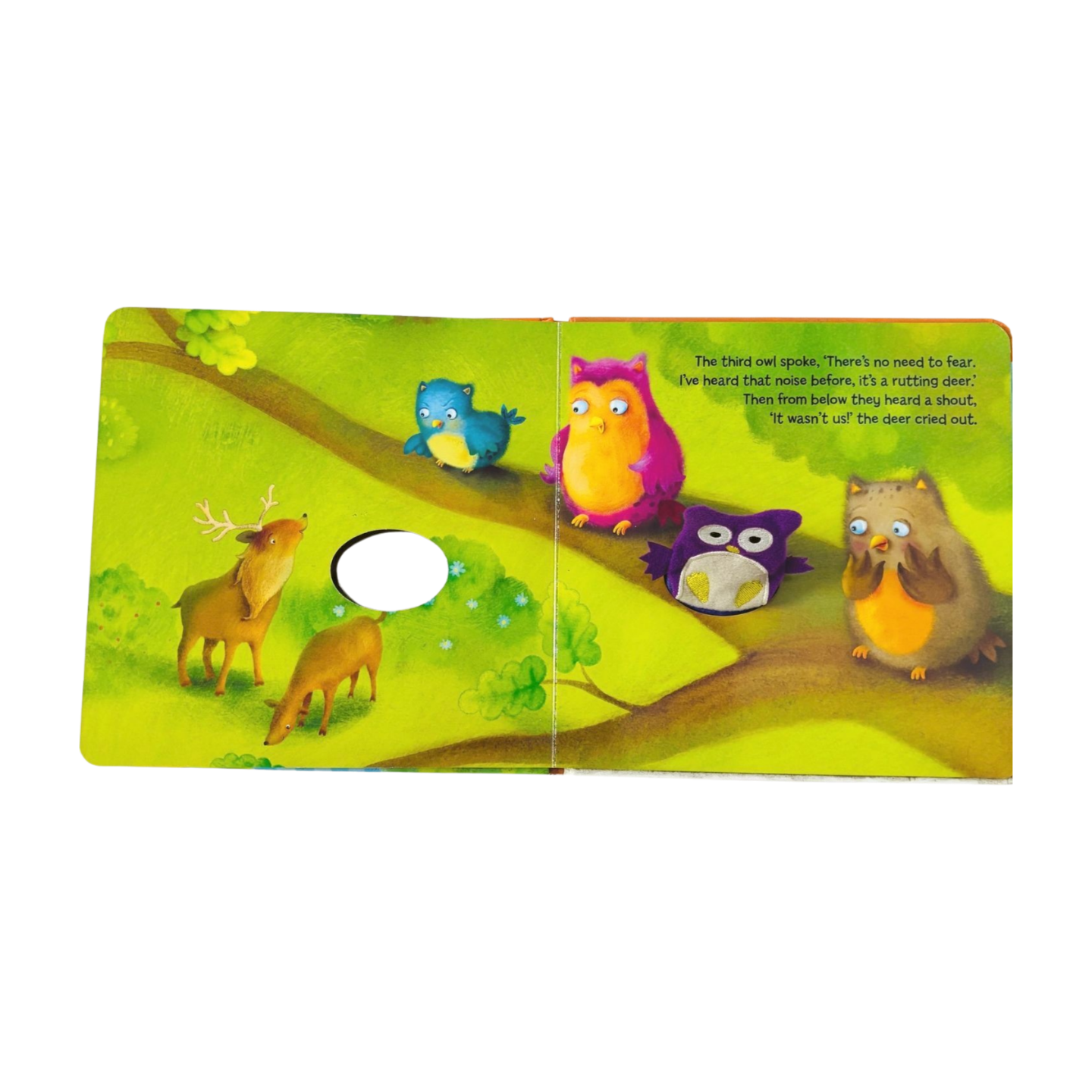 The Very Wise Owl - A Finger Puppet Book