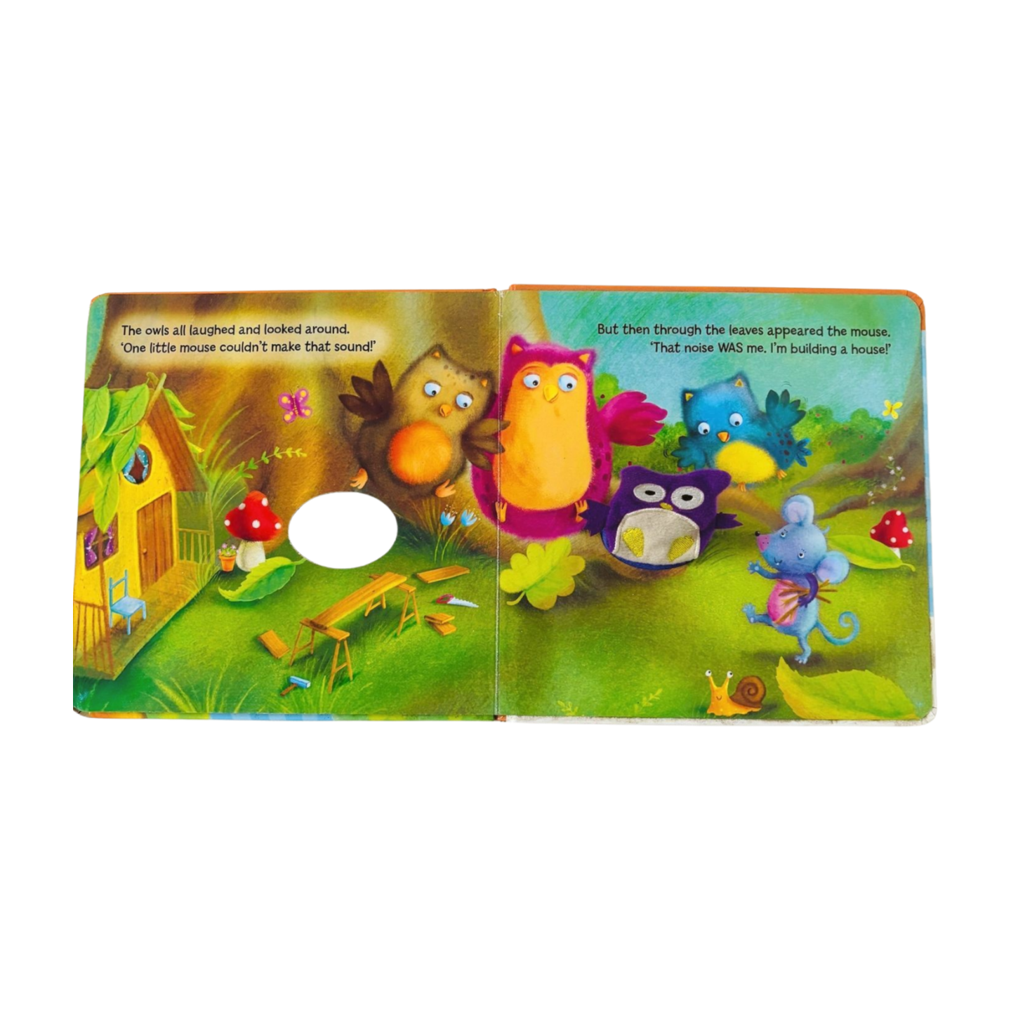 The Very Wise Owl - A Finger Puppet Book