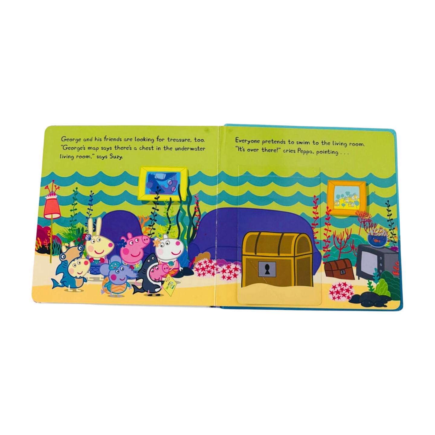 Peppa's Mermaid Friends - A Lift the Flap book