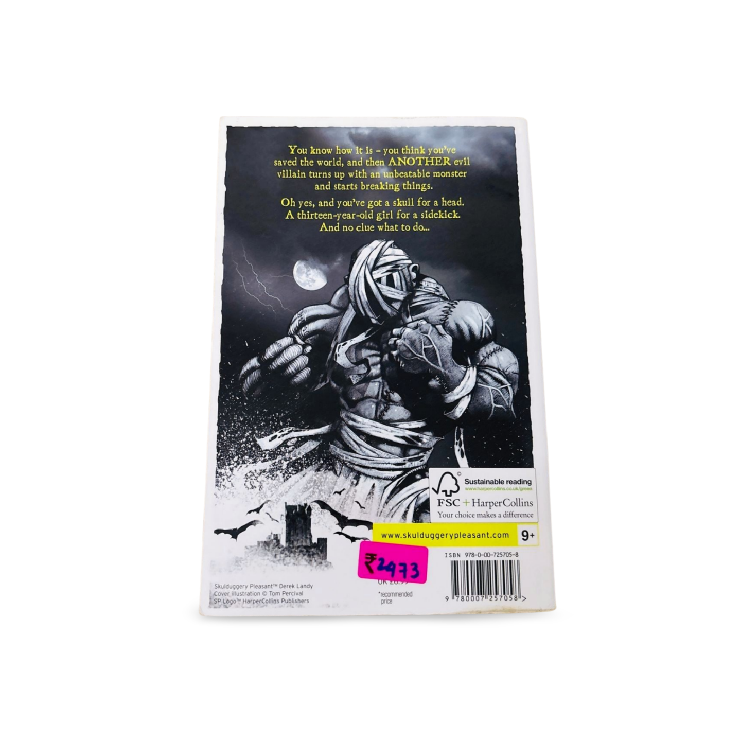 Skulduggery Pleasant Playing with Fire Derek Landy