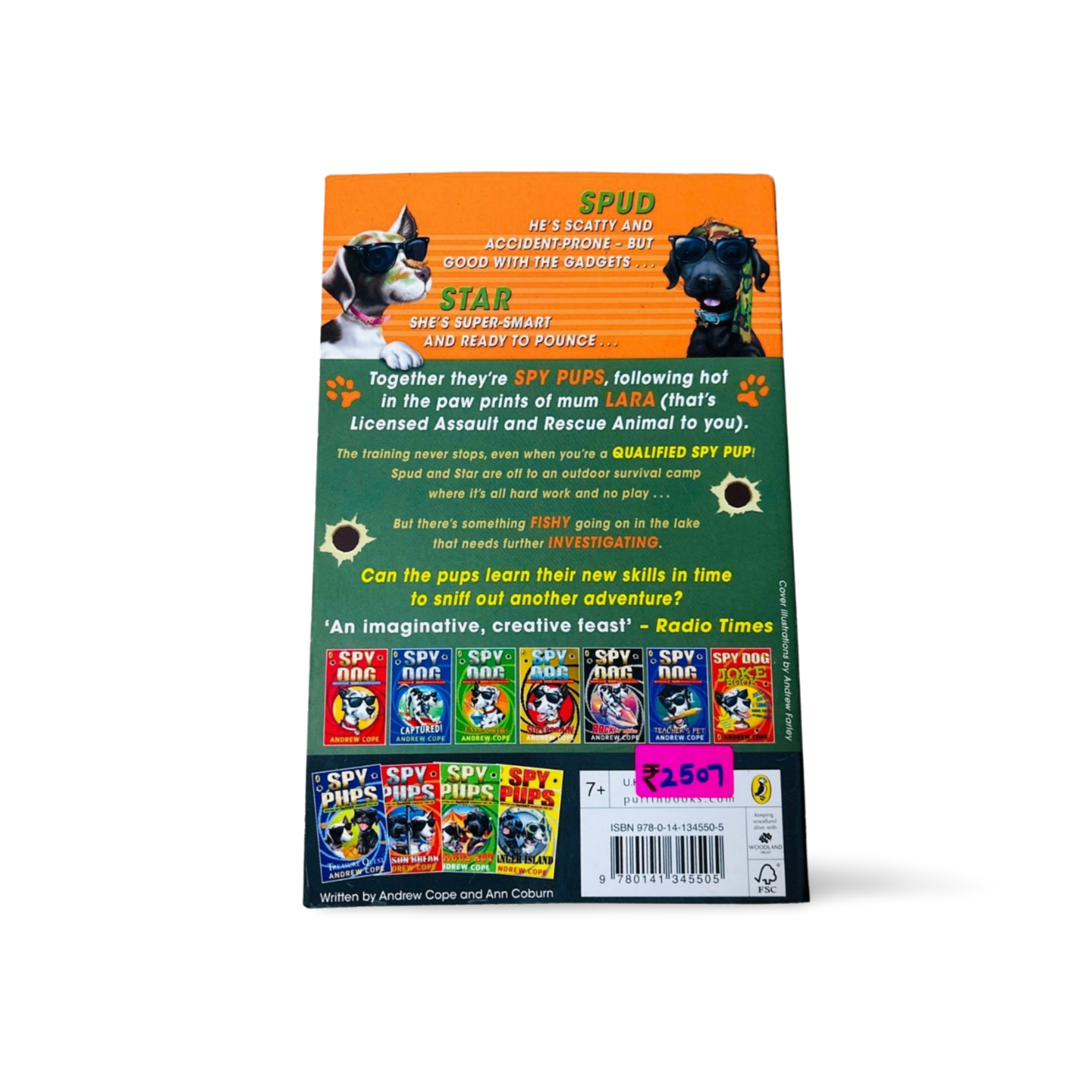 Spy Pups Survival Camp Andrew Cope