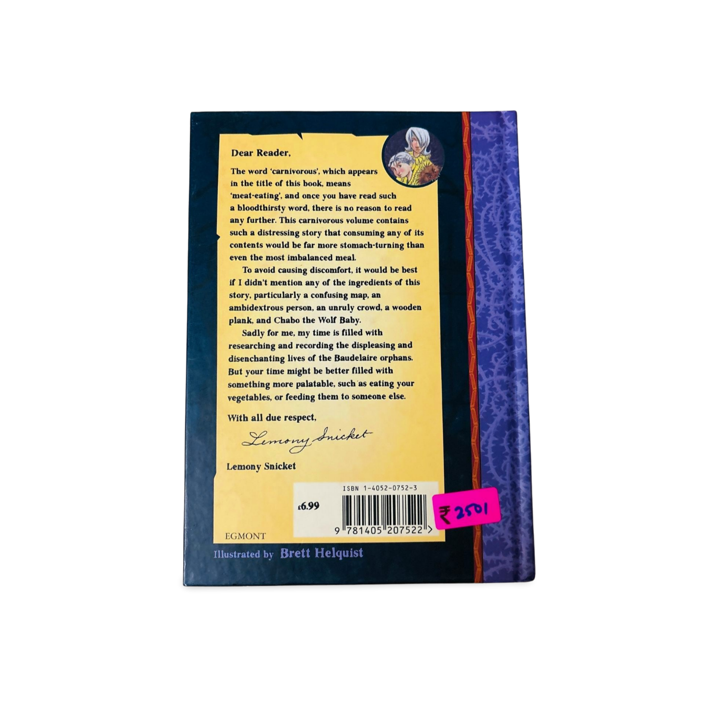 A Series of Unfortunate Events The Carnivorous Carnival Lemony Snicket