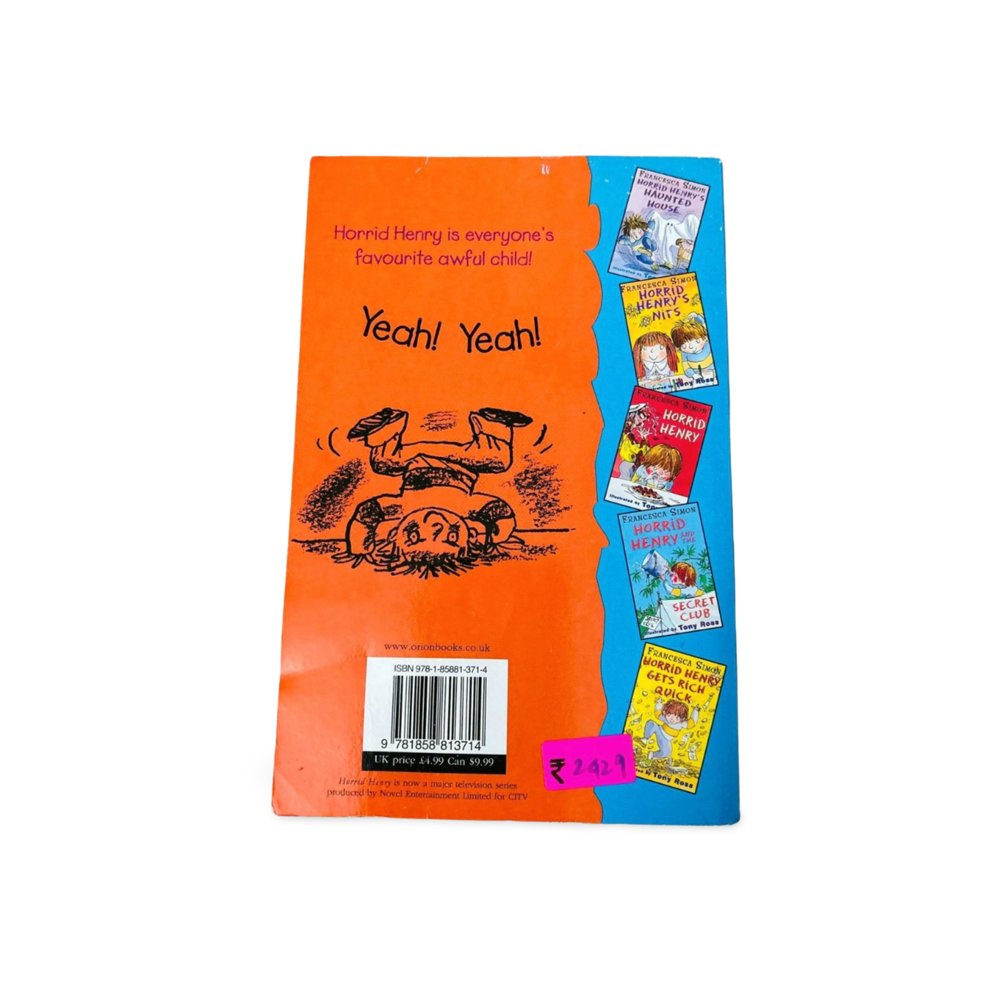 Horrid Henry Tricks the Tooth Fairy Francesca Simon