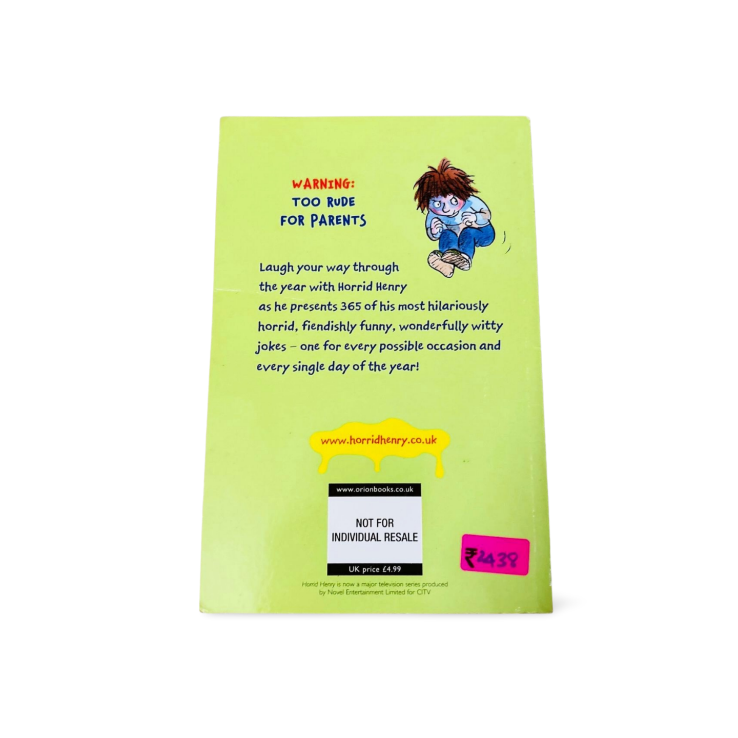 Horrid Henry’s Jolly Joke Book Francesca Simon